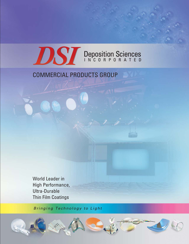 DSI Optical Thin Film Coatings for Commercial Optics Brochure