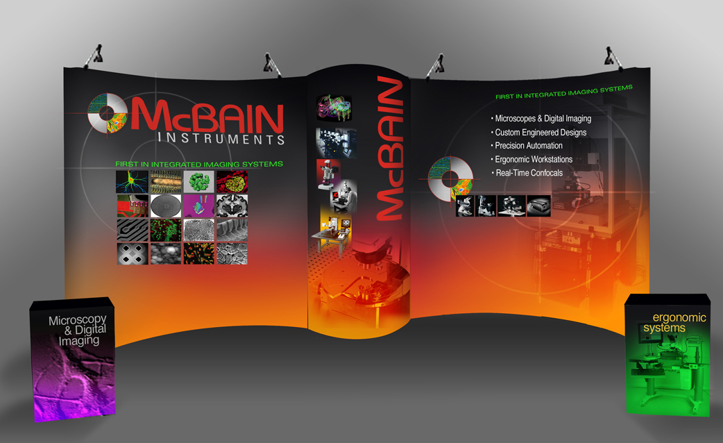 McBain Instruments Describes Integrated Imaging System Capabilities in Trade Show Booth